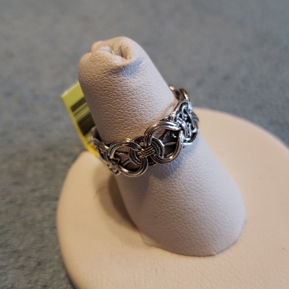 BOGO Intricate Design Sterling Silver Band Ring